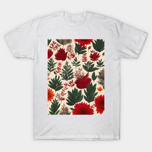 Chromatic Botanic Abstraction #48 T-Shirt